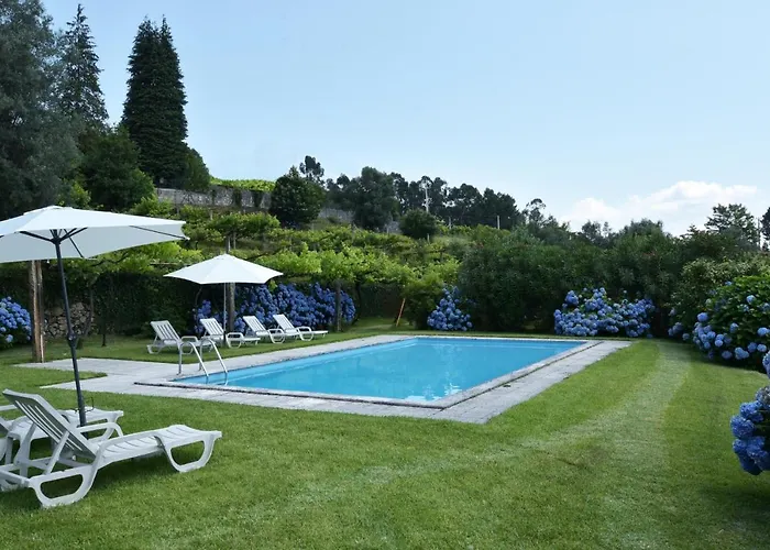 別荘 Casa Da Ramada, Turismo Espaco Rural. ポンテ・デ・リマ